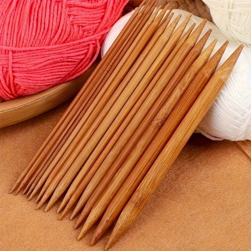 75-teiliges/Set Carbonisierte Bambus Stricknadeln Pullover Nadel Garn  Gerade Nadel Kreisnadel Dicke Nadel Weben Pullover Mtze Schal Werkzeug  Kurze Nadel Carbonisierte Bambus Nadel Kreisnadel ...