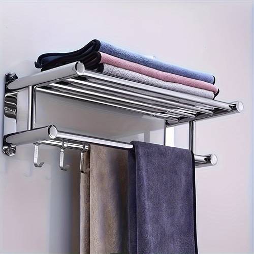 bathroom storage rack bathroom non perforated towel rack wall mounted towel rack stainless steel clothes rack