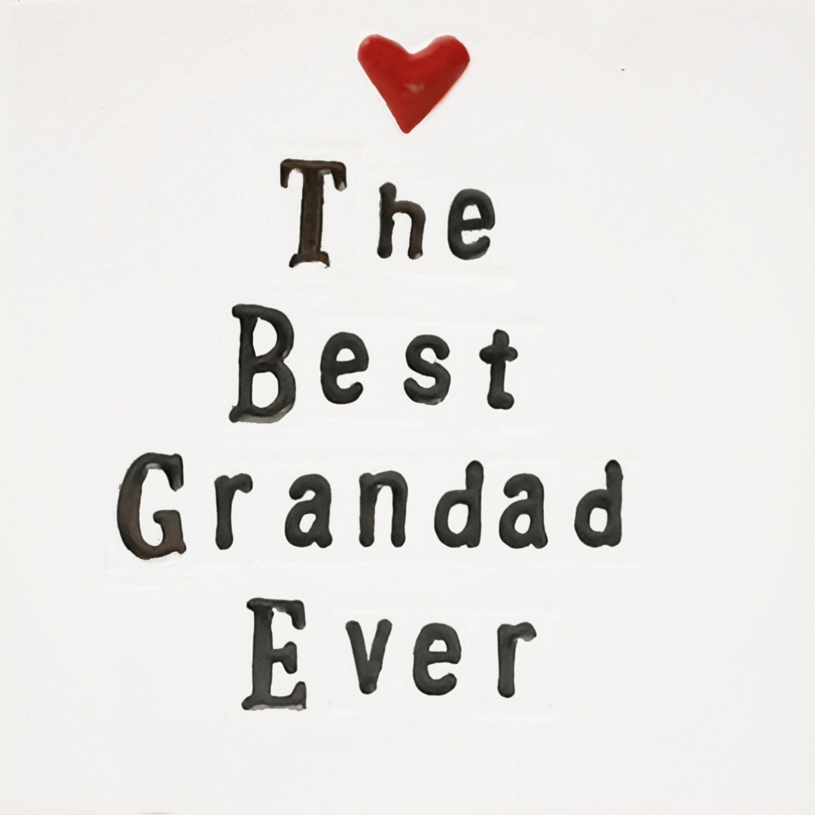 a single piece of   wooden coaster   for fathers day   for grandpa