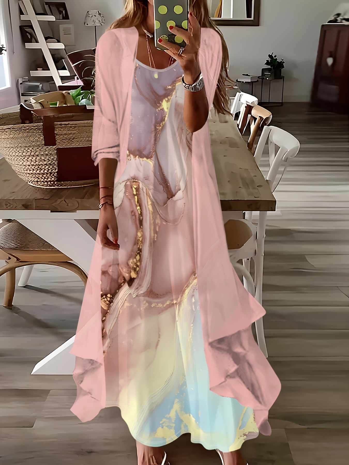 pastel color dress - Netherlands
