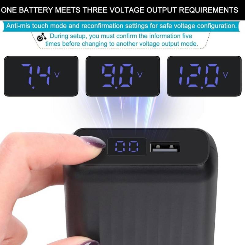 Adaptateur Démarrage Batterie 9V Pour Veste Chauffante - Convertisseur USB-C Vers DC 4mm, 7.4V/8.4V