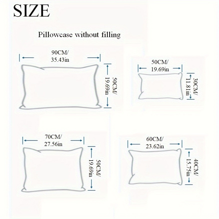 1pc double sided cool floral print pillowcase with zipper machine washable bed pillow cover   polyester 110g fabric   water washed home kitchen bedding accessories details 9