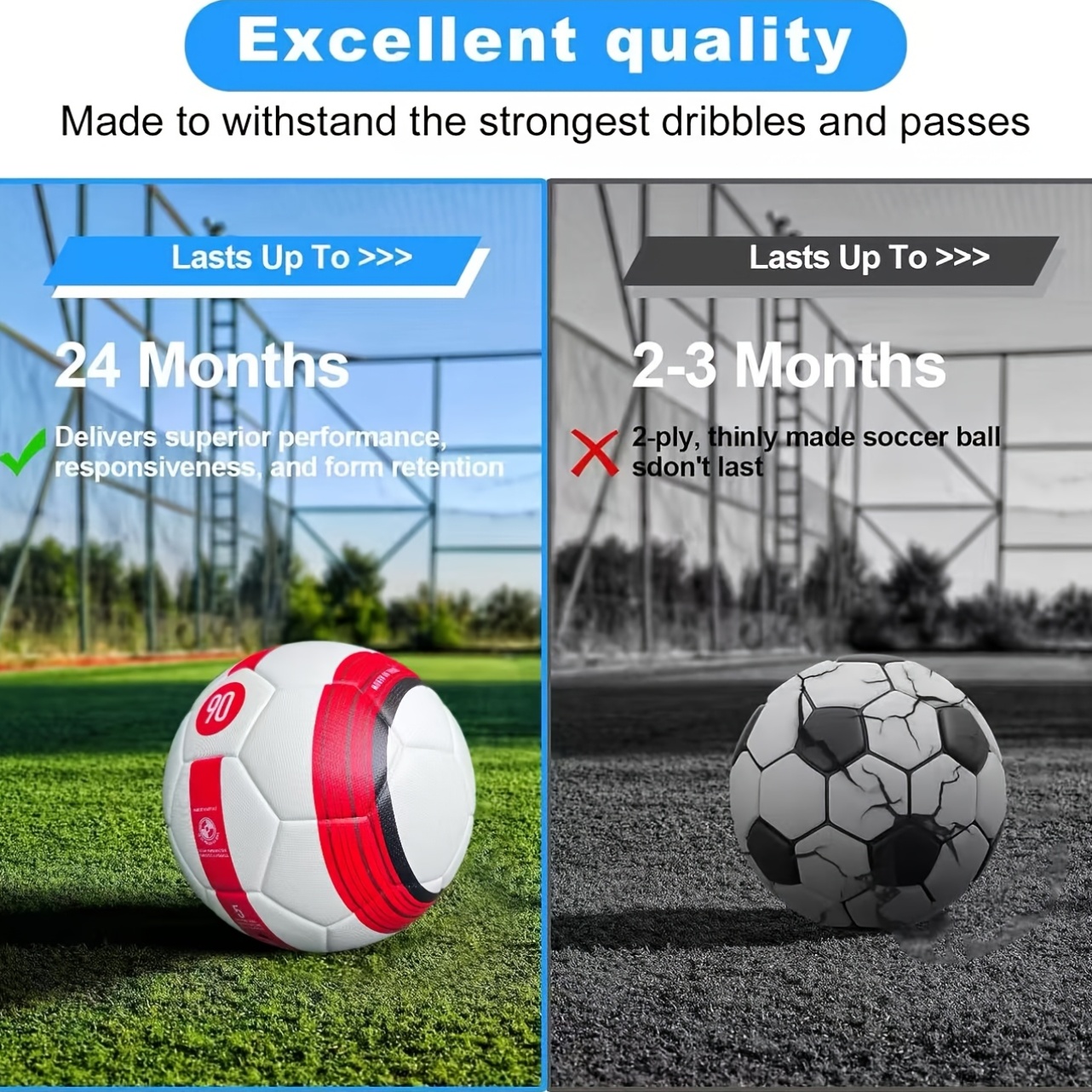 2026 Summer Selected Premium PU Material Size 5 Soccer Ball,... product image 5