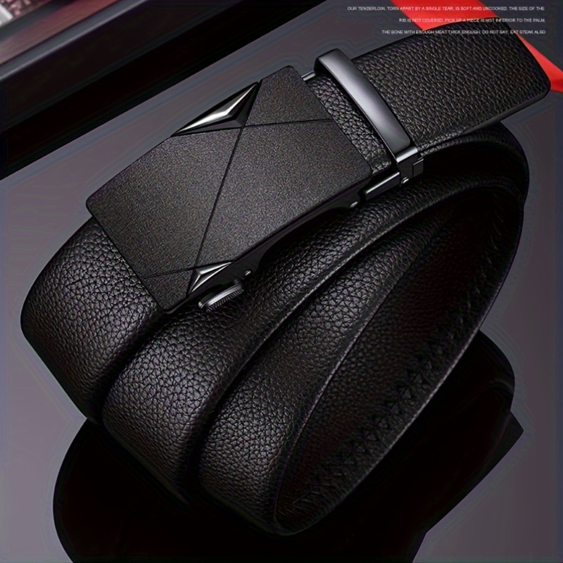 Men's Automatic Buckle Business Trouser Belt