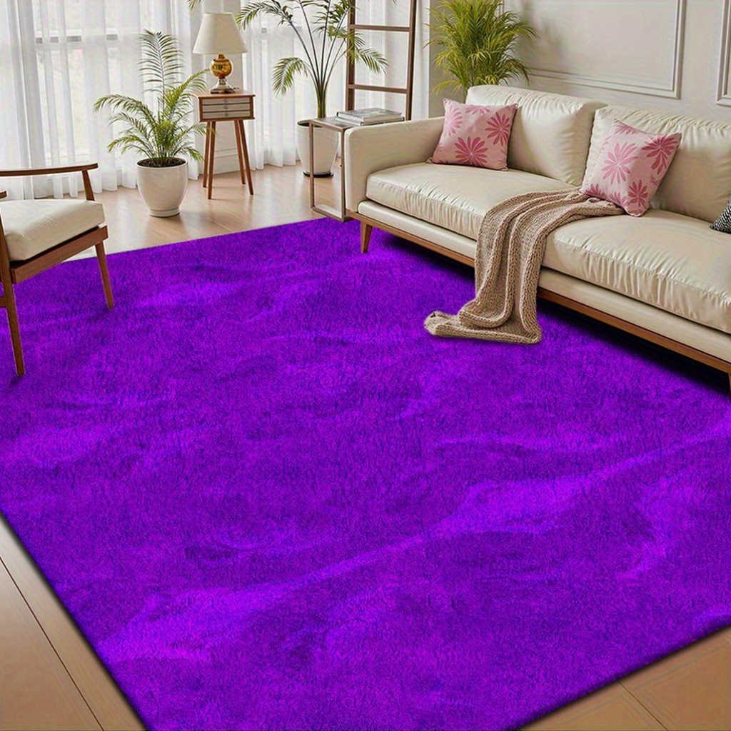 product purple patterned   style soft and durable machine washable and easy to clean lightweight and comfortable   velvet 7mm thickness non slip backing 850g m suitable for   room bedroom hallway