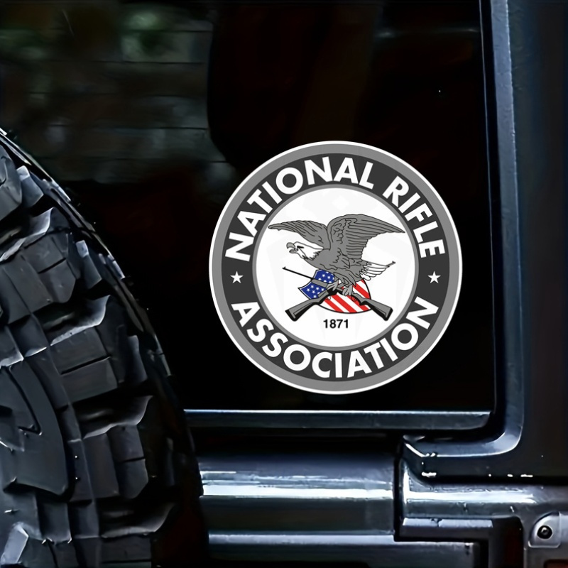 Vinyl Nra Logo Car Decal - Temu