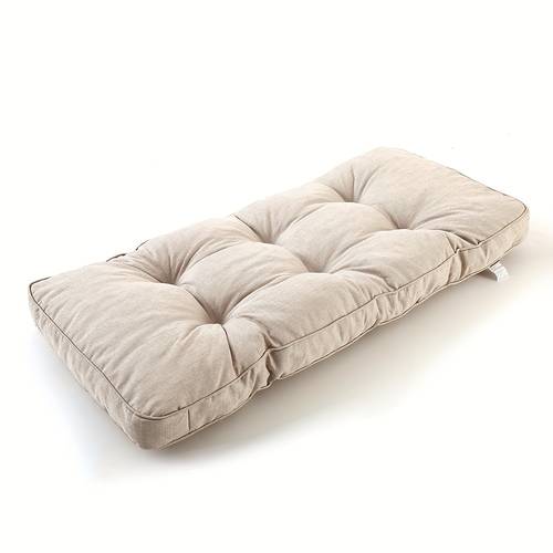 outdoor seat cushion with waterproof cover and memory foam fill for garden outdoor furniture patio bench cushion seat waterproof thickened cushion home decor
