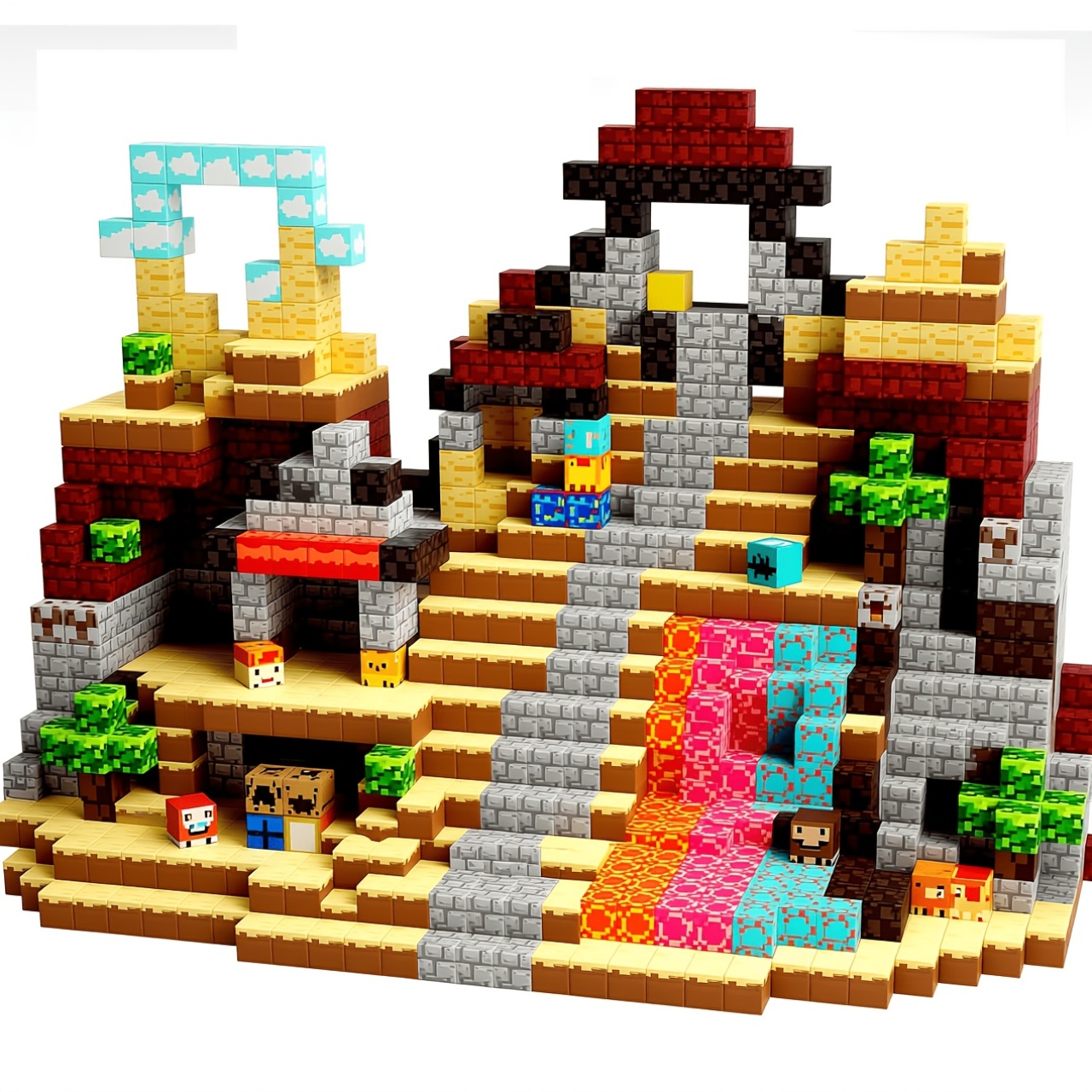 Preferred Magnetic Building Blocks for Early Childhood Education