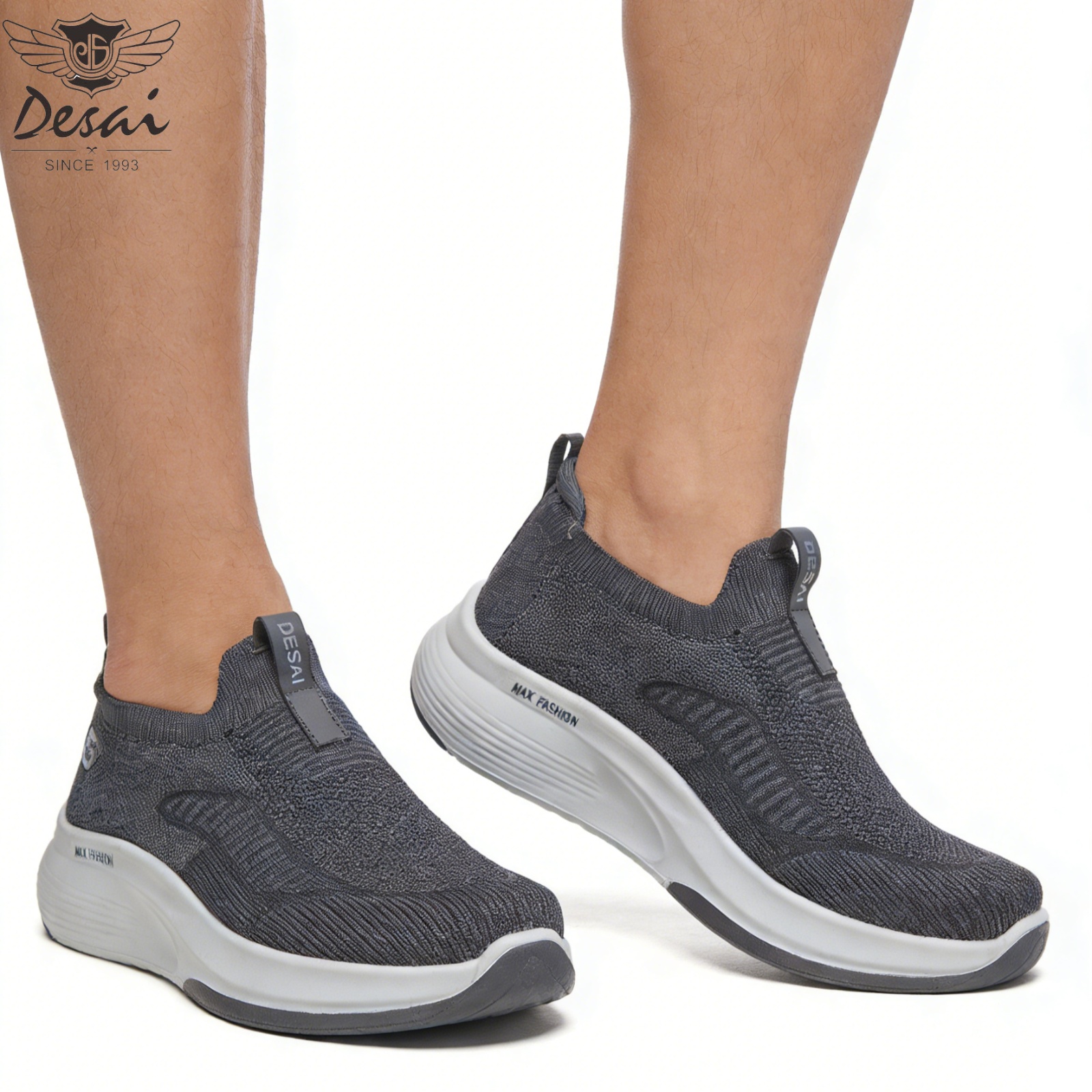   spring and summer mens   mesh breathable sports shoes soft sole comfortable lazy shoes casual lightweight running shoes versatile solid color commuting trendy comfortable mens single shoes