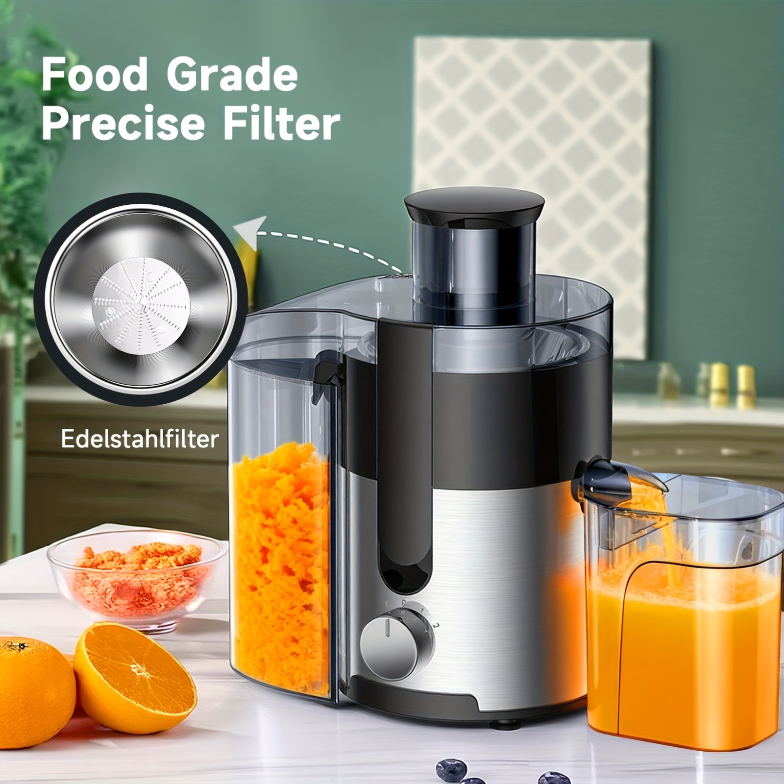 Household Multifunctional Juicer, Juice Maker, Blender, And Food... product image 5