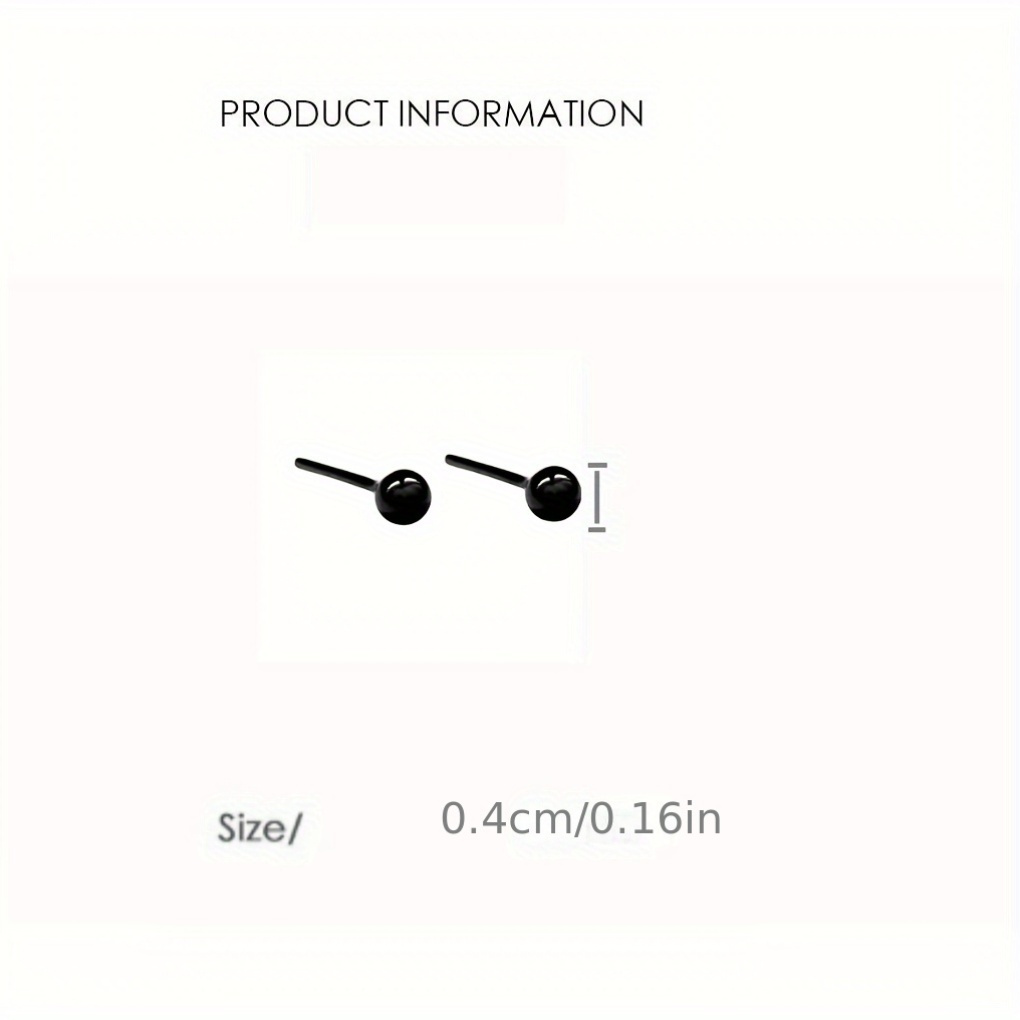 Colorful Bioceramic Ear Studs for Women, Cute & Easy Wear