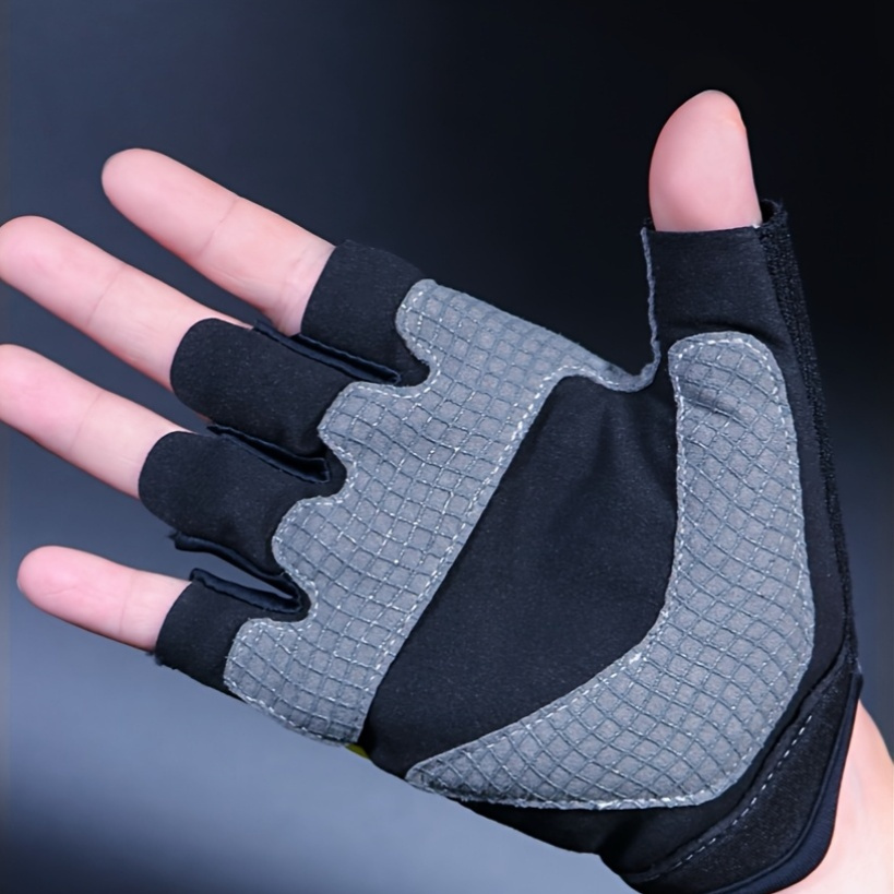unisex half finger fitness gloves wrist support full hand Temu Spain