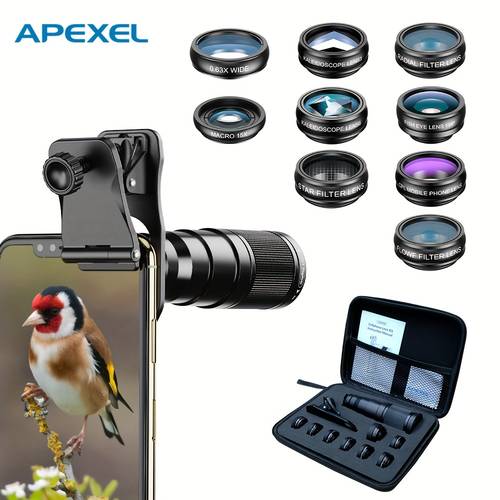 set de lentes combinados para móvil, compatible con la mayoría de los smartphones