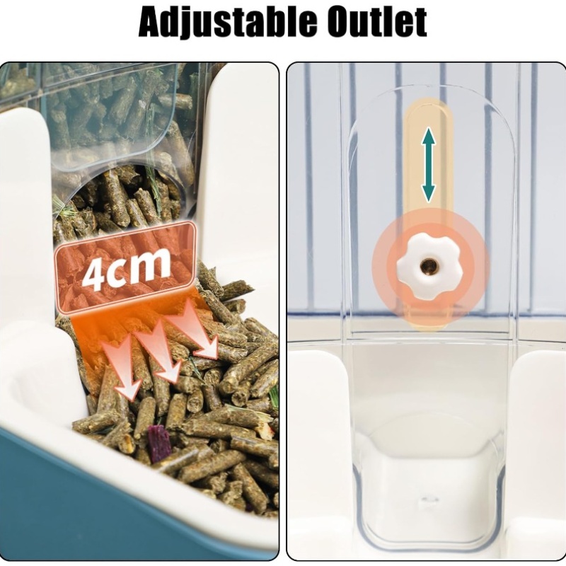 Hanging Automatic Food Dispenser for Small Pets