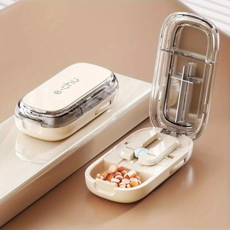 Tablet Slicer And Dispenser Portable Tablet Distributor