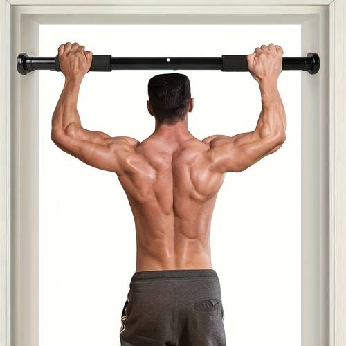 1pc indoor door frame pull no drill single bar adult fitness equipment