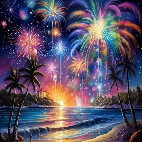 item picture diamond painting kits fireworks painting kits crystal painting kits gem painting kits gem art craft kits 30x40 8x15 7 inches