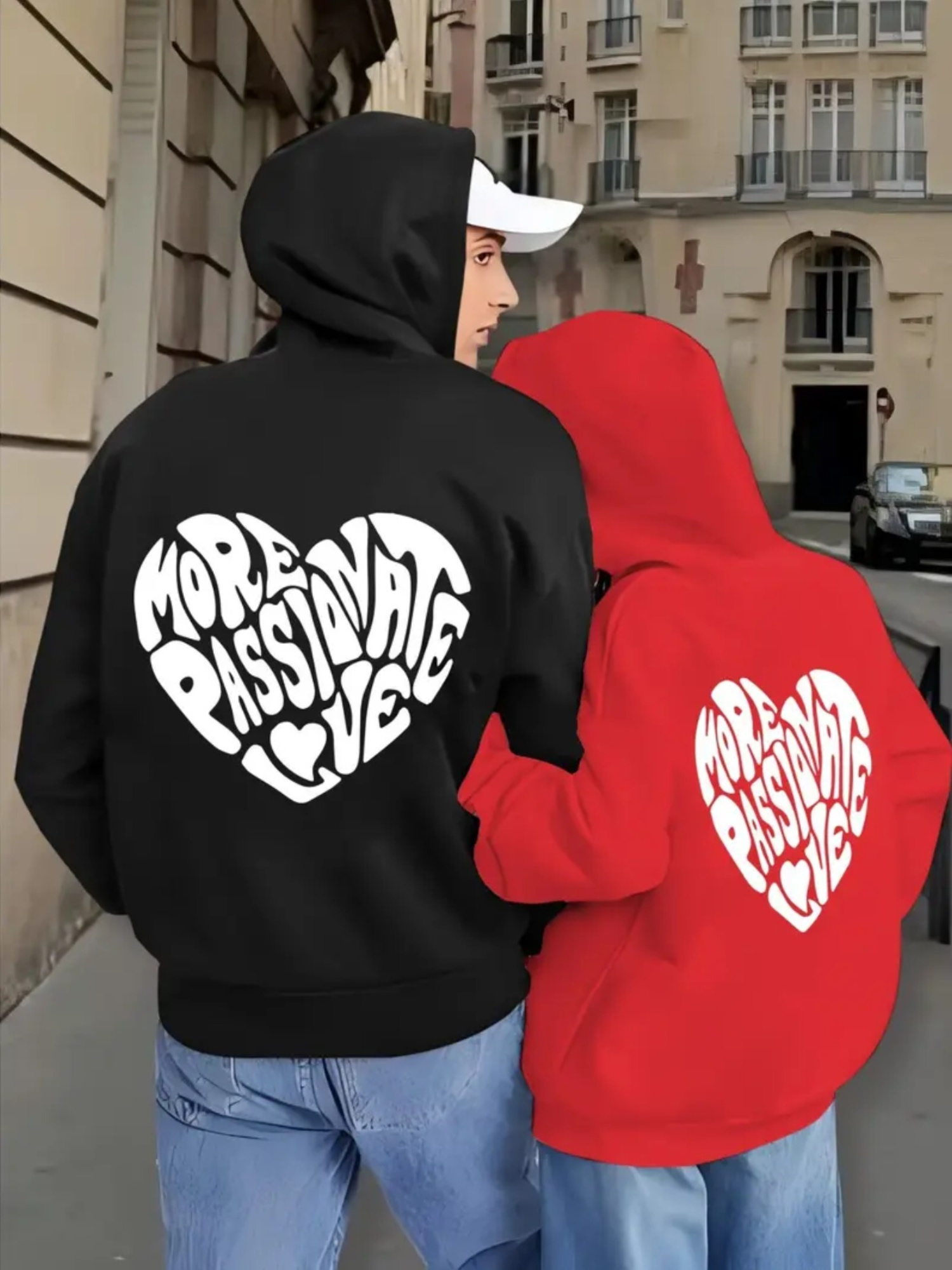 Capucha Parejas Con Sudaderas Sueter En Parejas Sudadera Con