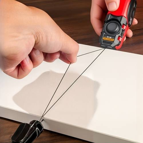 adjustable automatic marker made of heavy duty plastic suitable for woodworking tile laying diy floor layouts automatic rolling durable marking set with plastic casing