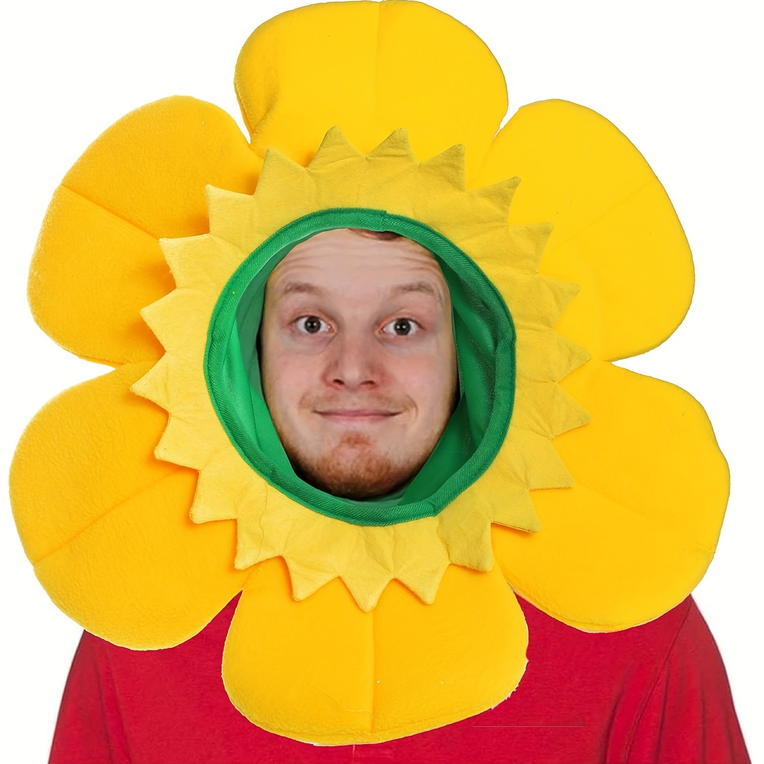 felt daffodil flower hat costume accessory non electric Temu