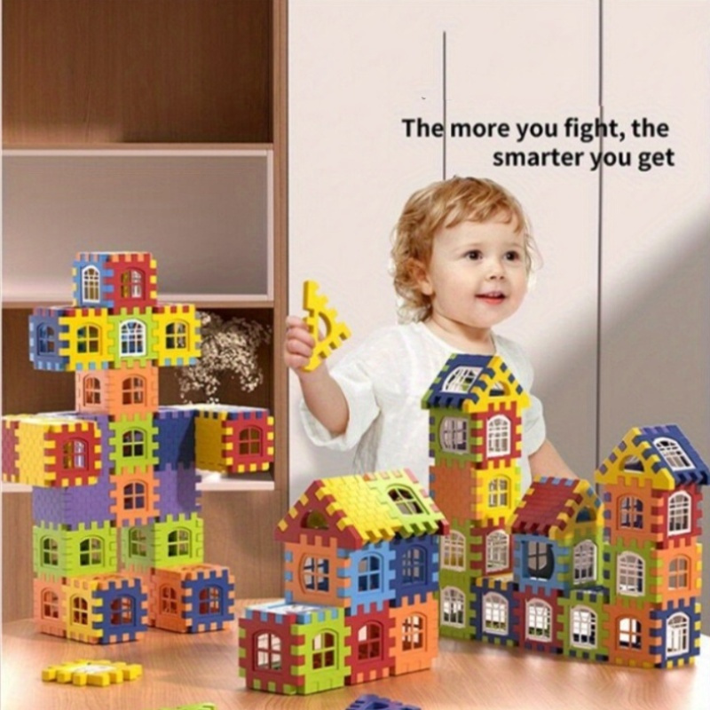 100pcs Assembly Building Blocks Large Size Creative Square Building Blocks