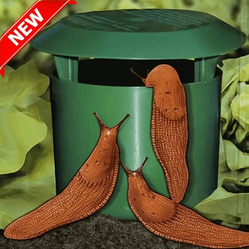 6pcs set of gardening physical pest control tools snail and slug traps durable reusable vegetable garden protection devices suitable for vegetable and flower beds