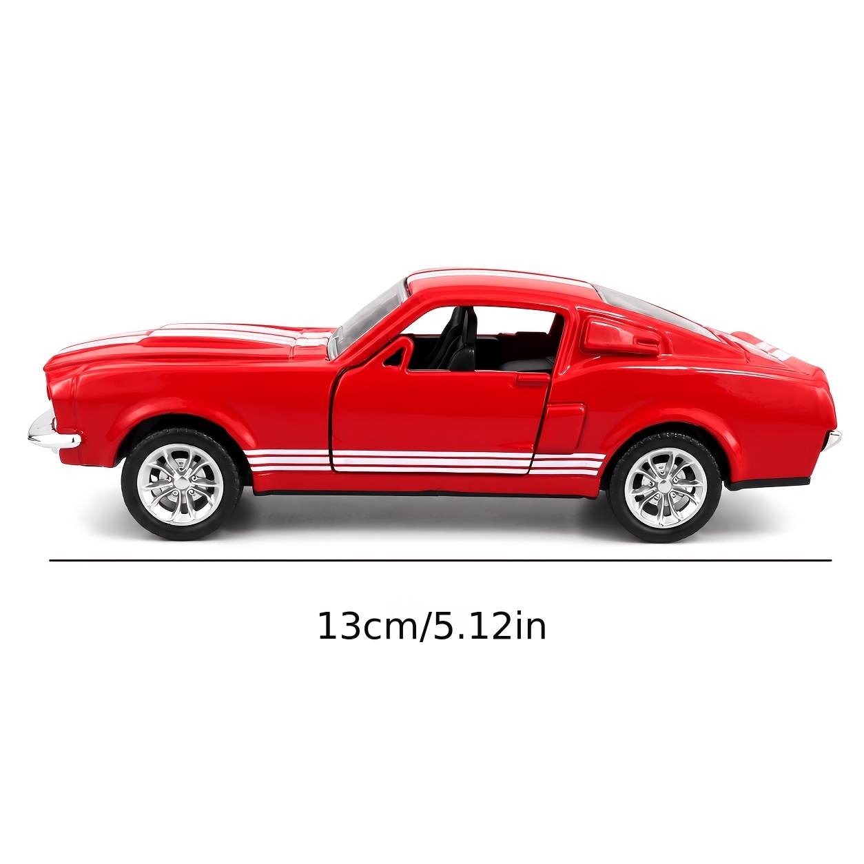 TEMU Voiture miniature moulée 1:32, alliage métallique, voiture jouet à rétrofriction, véhicule , décoration, cadeau