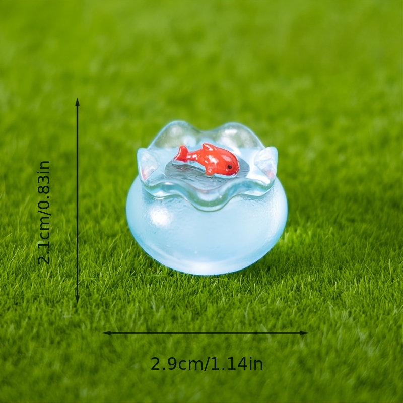 3pcs Miniature House Terrace Decorative Ornaments