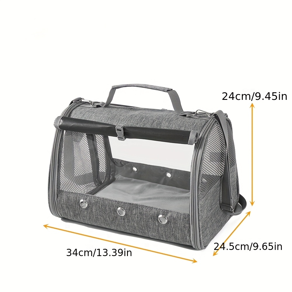 TEMU Portable Bird Bag, Foldable Cage For , Oxford Cloth Small For Parrots And Pigeons
