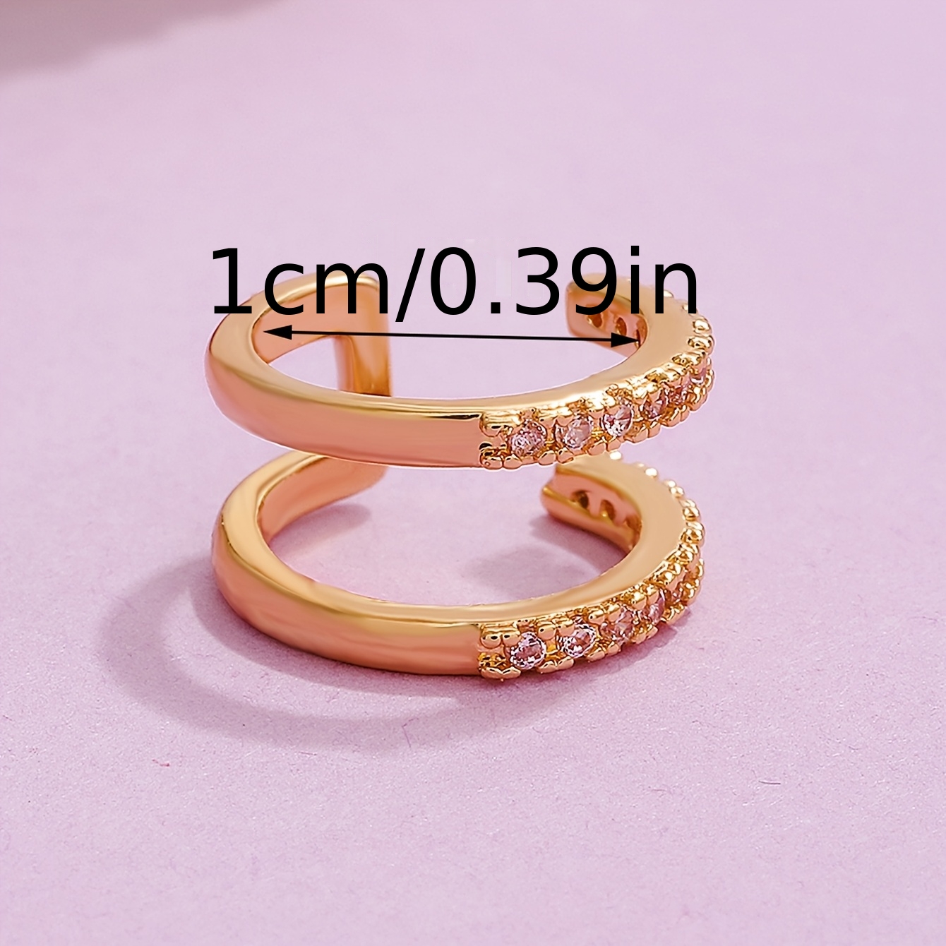 Hip-Hop Style Fashionable Multi-layered No-Piercing Ear Cuff