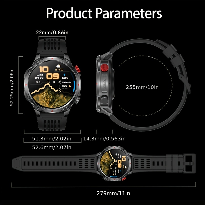 smartwatch para hombre 2026, pantalla hd de 1.7 pulgadas, batería de larga duración,   90 días de   de  ,   para exteriores,   inalámbricas, linterna led, múltiples carátulas, asistente de voz, reloj para hombre, más de 100   deportivos,   de  , seguimiento de actividad