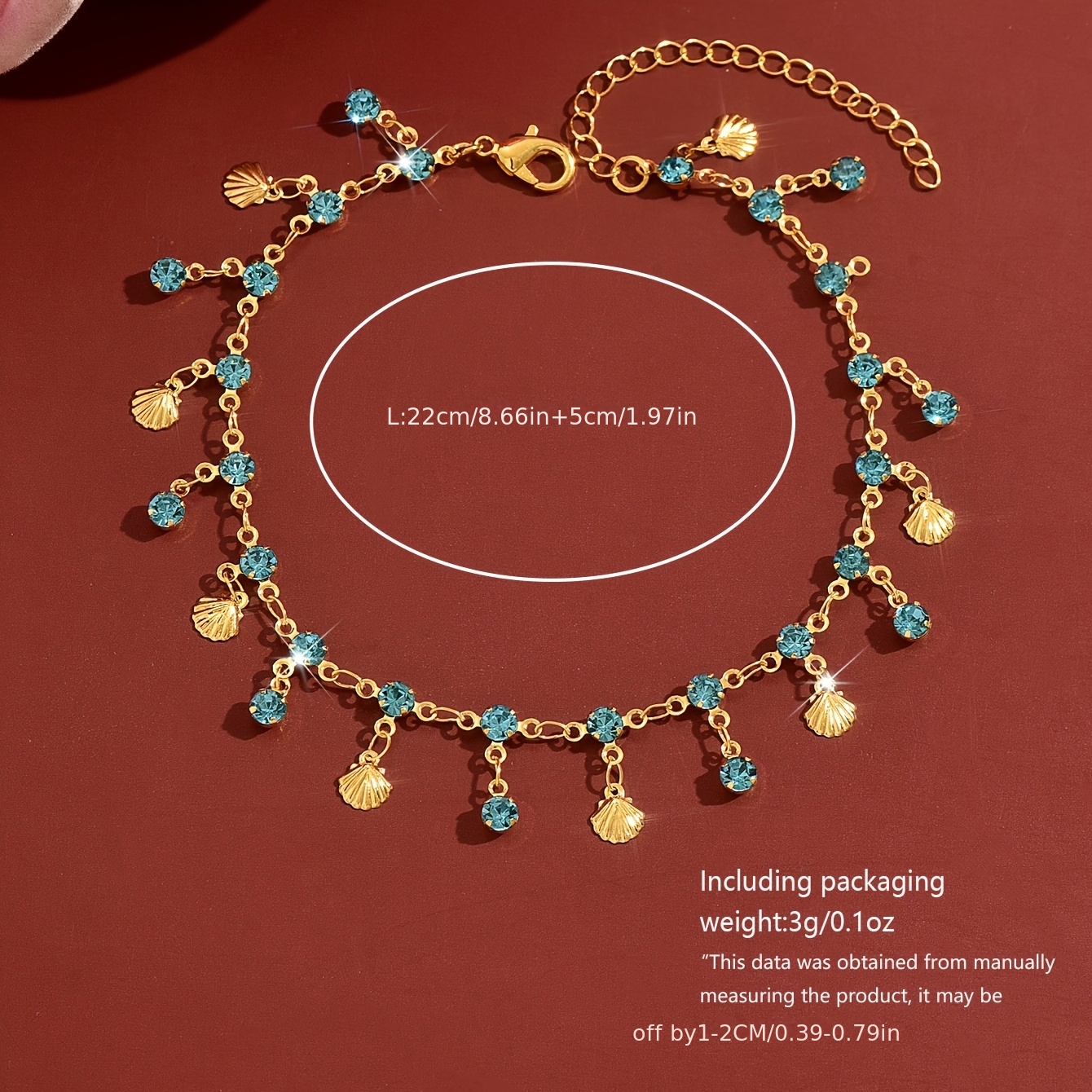Fashionable Shell Anklet for Daily Casual Wear, Summer Accessory