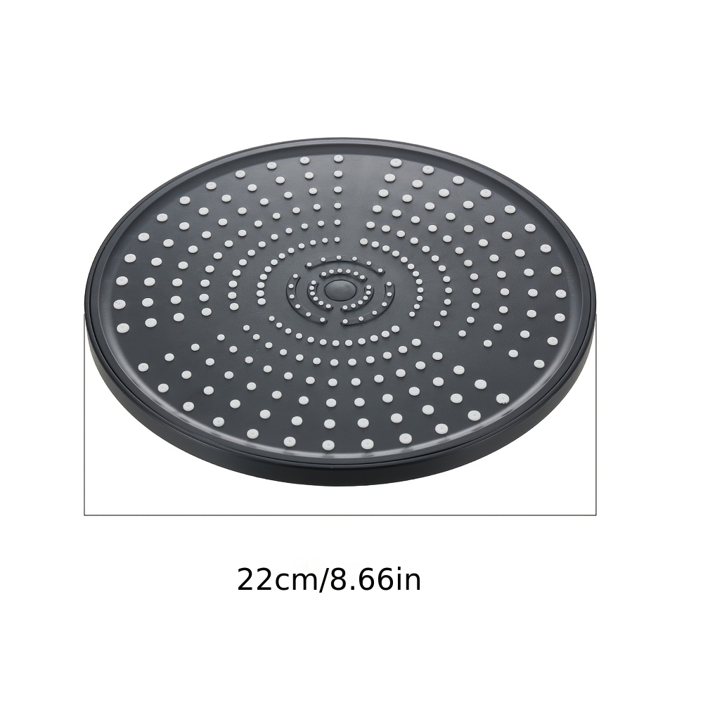 Premium 9-Inch Circular Shower Head, High-Pressure Rain Shower