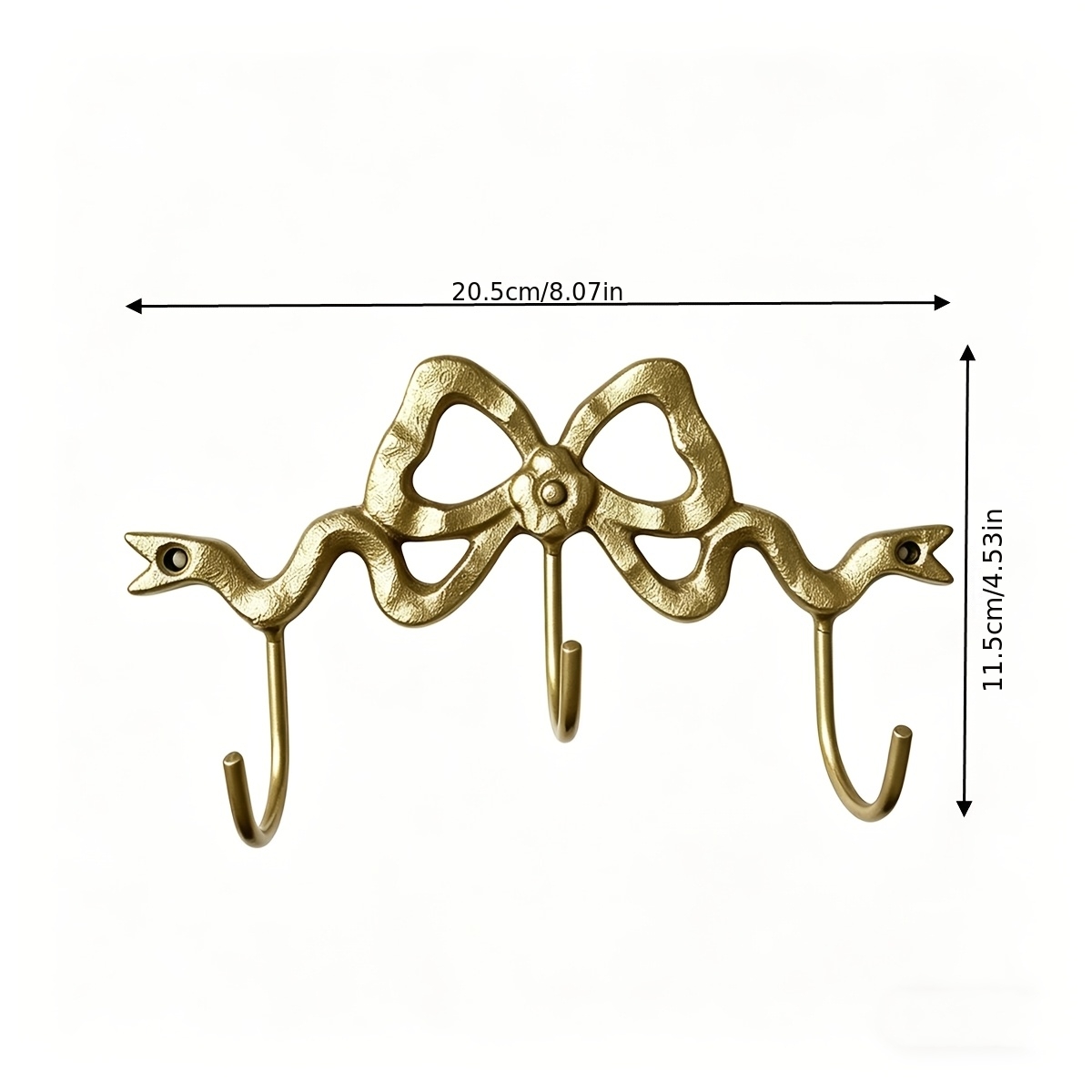 TEMU Viral Bow Cast , Entryway Storage Hanger, Bathroom Towel Coat Hook