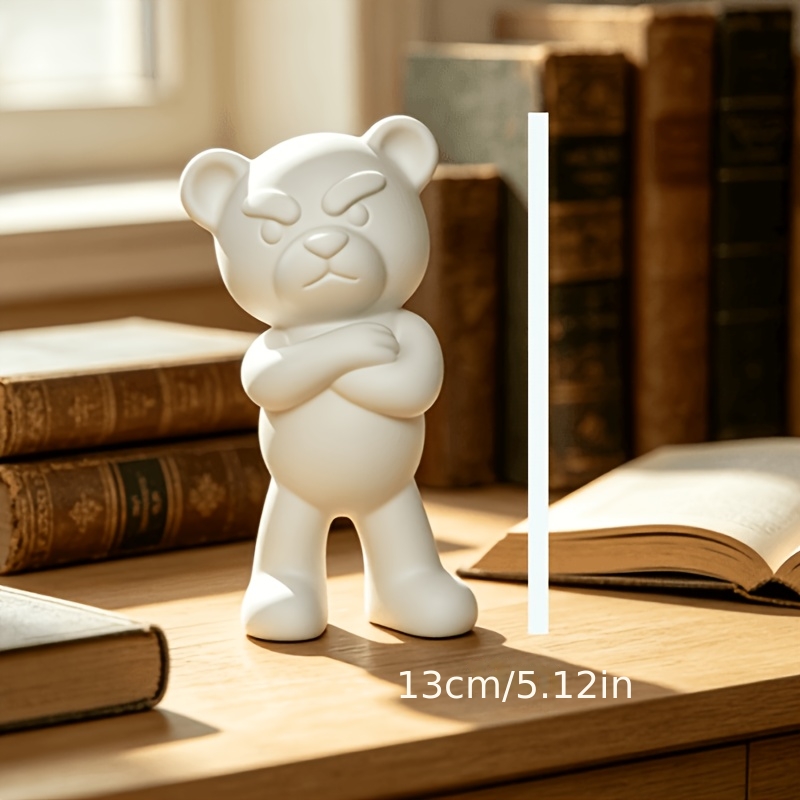 TEMU Unfinished Artistic Figurine Ornament For Creative , Blank Decorative Statue For Projects, Display Decoration For And
