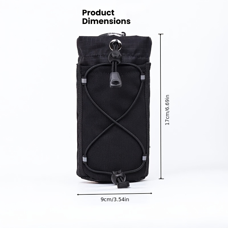 Outdoor Hiking Backpack with Shoulder Strap and Water Bottle Storage