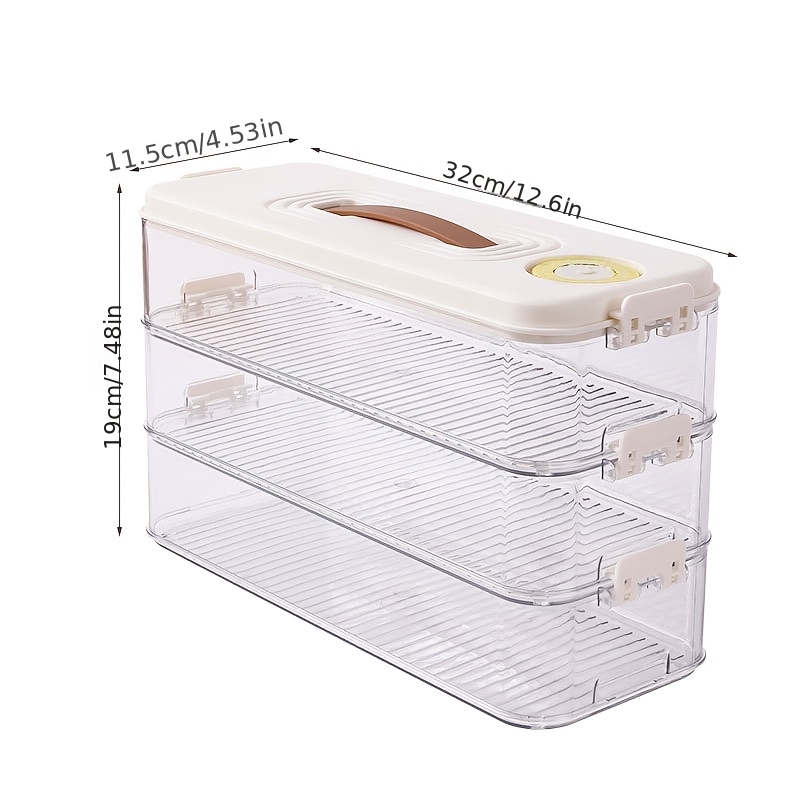 large capacity air tight food storage container   pp plastic for   noodles more ideal for kitchen organization with lid Product details 2