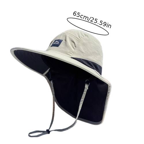 Sun Hat with Neck Protection, Unisex Hiking Hat for Men and Women. A Versatile Sun Hat Suitable for Outdoor Camping, Mountain Climbing, and Fishing. Ideal as a Valentine's Day Gift, Birthday Gift, or Gift for Family, Friends, and Colleagues. Also
