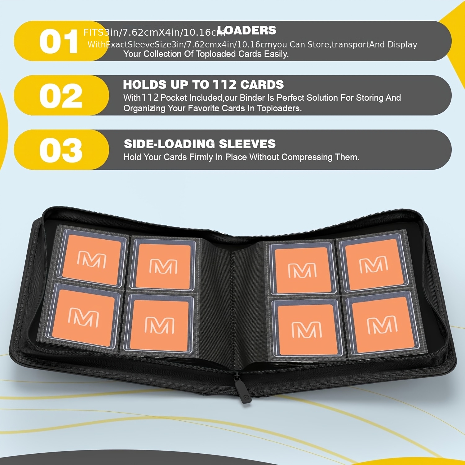 where to buy journey together booster box 4-Pocket Black Toploader Binder for Trading Cards – Cardshellz