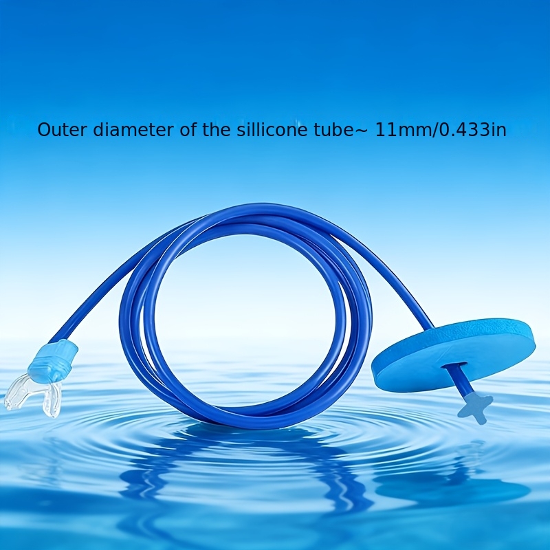 Snorkel, Anti-choking Single/double-head Breathing Apparatus, Underwater Breathing Valve, Silicone Material Oxygen Supply Device for Water Entry, Leak-proof Setup Water Entry Trainer, Deep Water Oxygen Supply Equipment Suitable for Beginner Adults