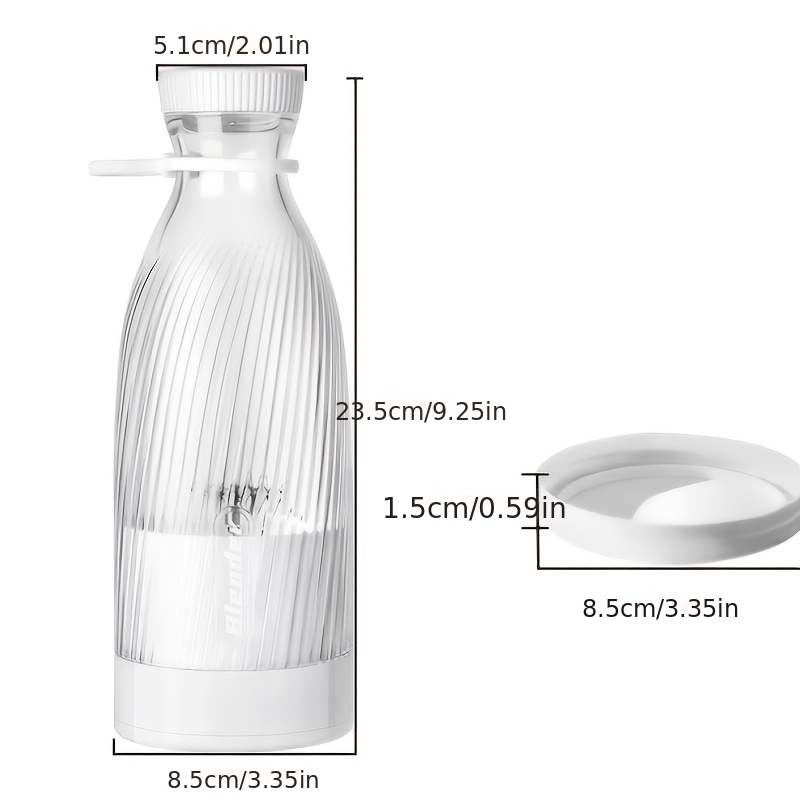 Portable Blender 1500Mah - Rechargeable Smoothie Maker with 17.6Oz... product image 6
