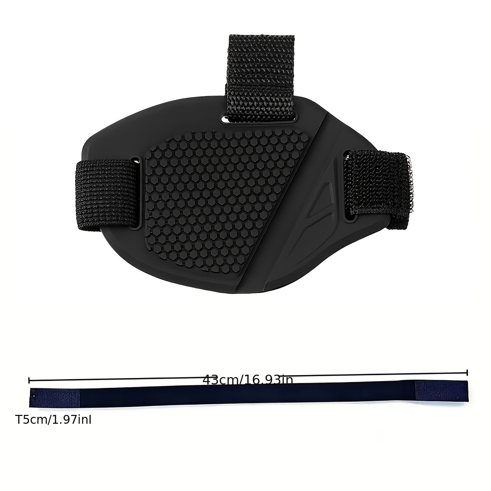TEMU Funda protectora universal DUSSERSAT para palanca de cambios de motocicleta, resistente al desgaste y antiarañazos, para botas y zapatos