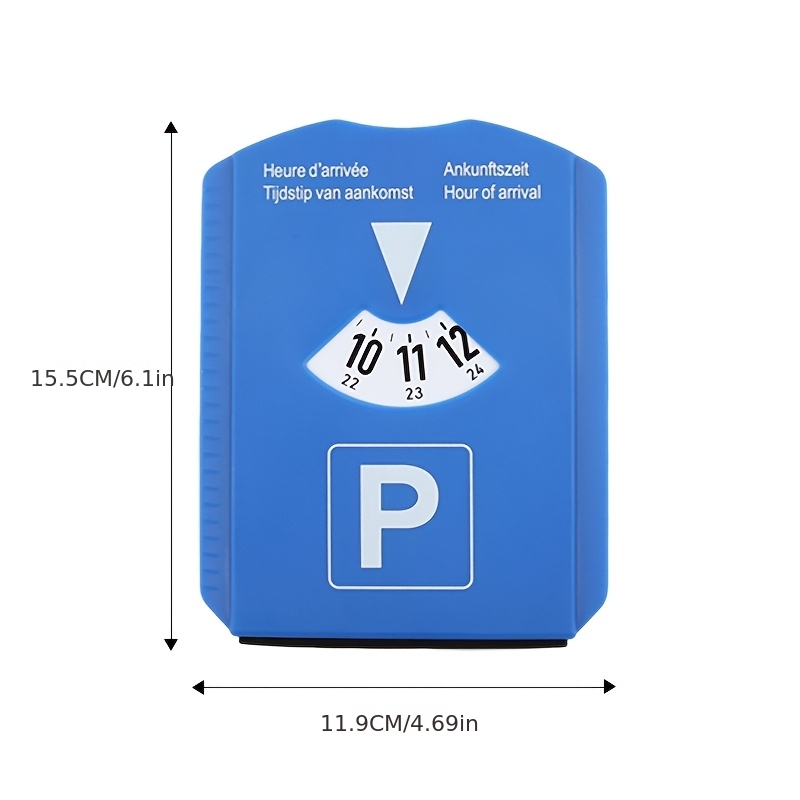 TEMU 3-in-1 Parcometro & Timer con Raschietto Sbrinatore, Accessorio Multifunzionale per Auto, per Pneumatici - per Veicoli, e Donne (Violazione di )