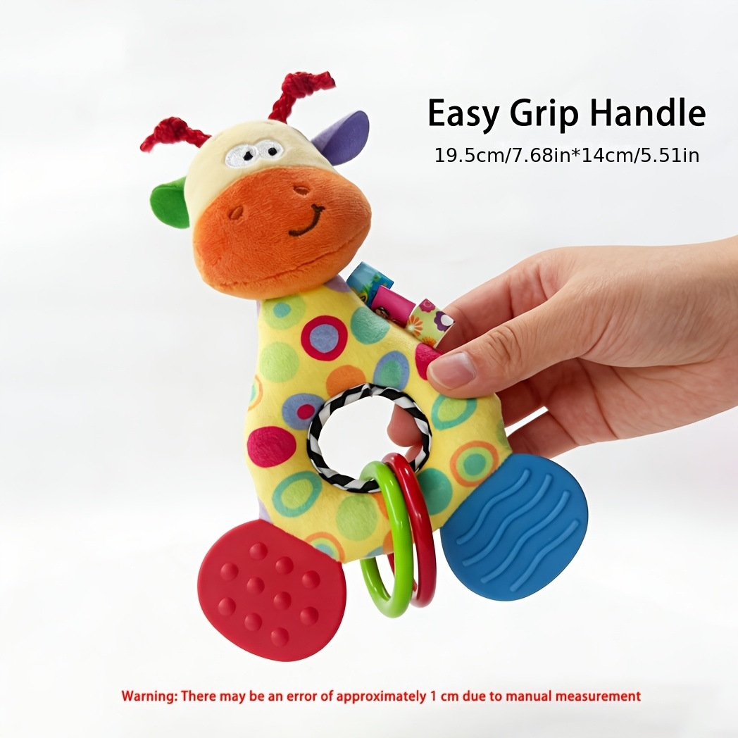 Children's Handheld Rattle Wind Chime Baby Grab Training Toy
