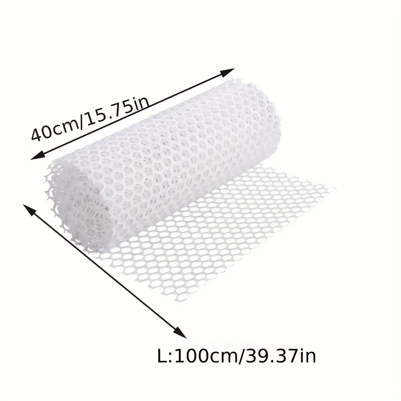 TEMU Stackable Plastic Moss Pole Sheets For Climbing Plants - Durable Indoor Plant Stakes With Mesh Design, White, Compatible With Sphagnum Moss,