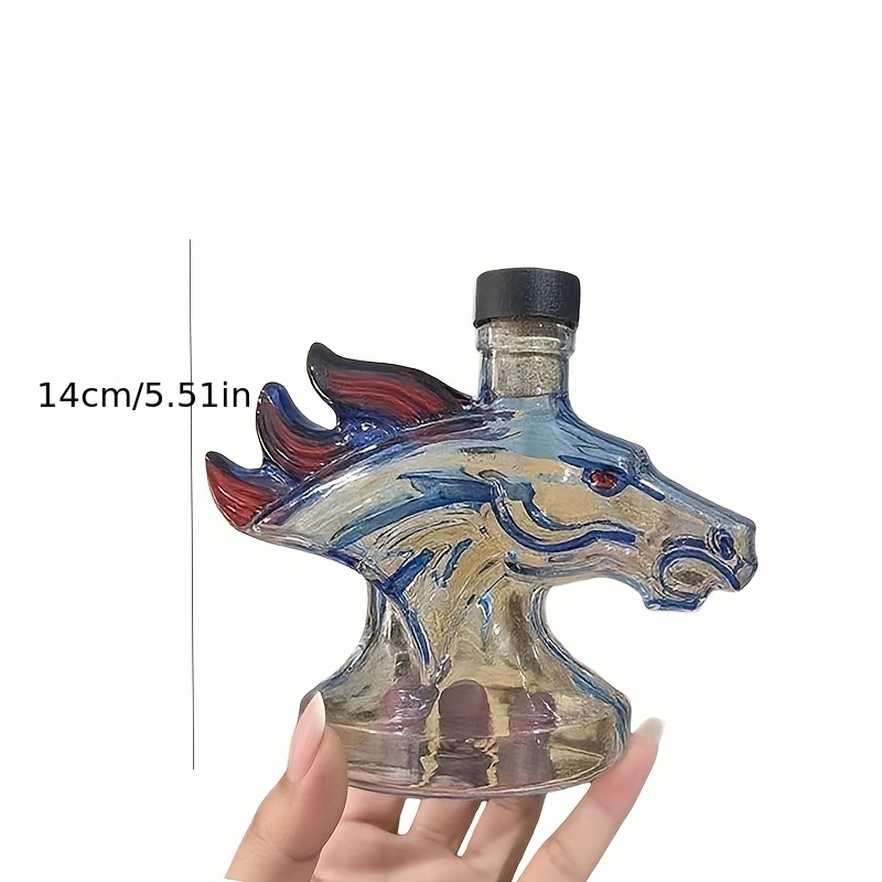 gift a wine shaped whiskey bottle