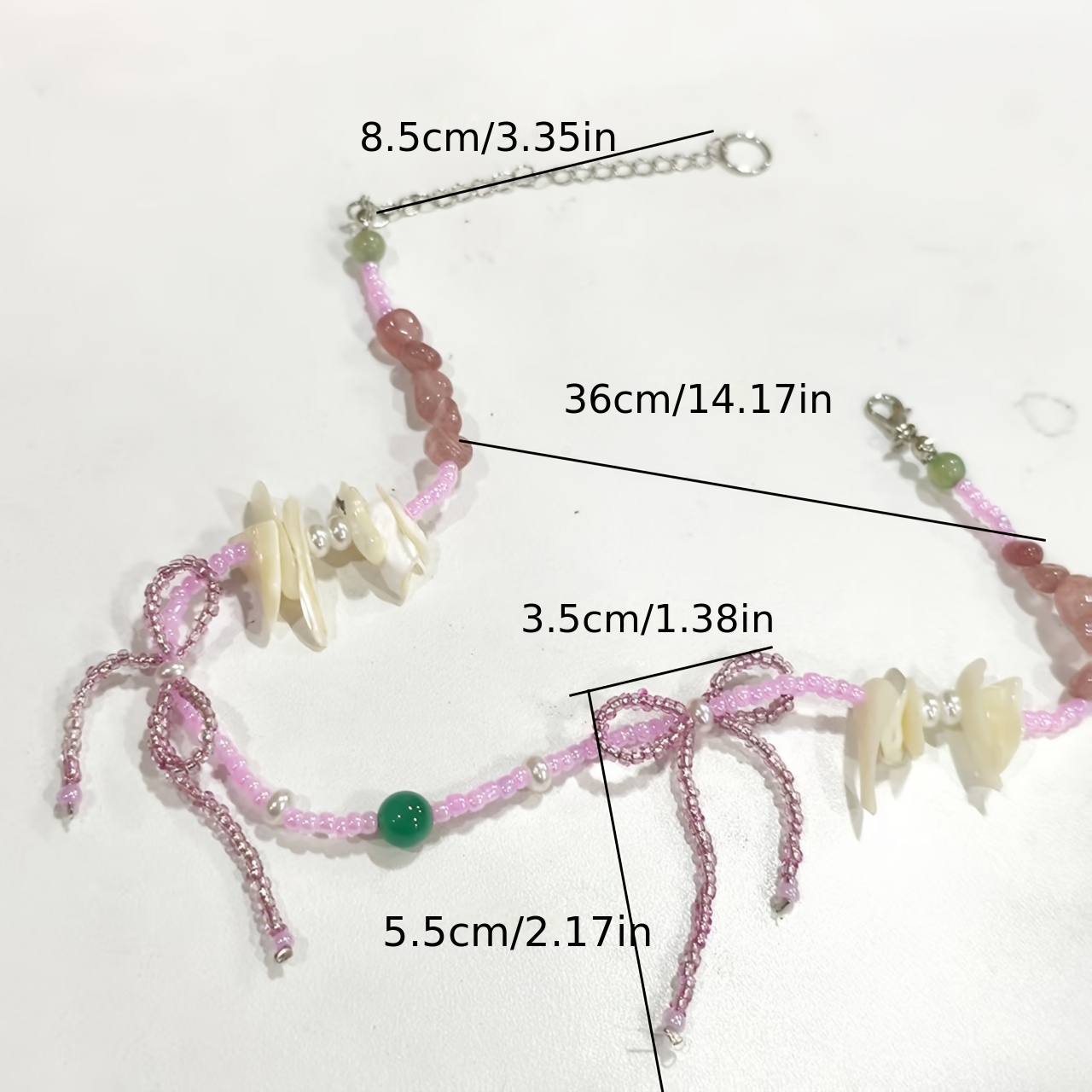 Pink Series "Trip to Kythira" Women's Choker Necklace
