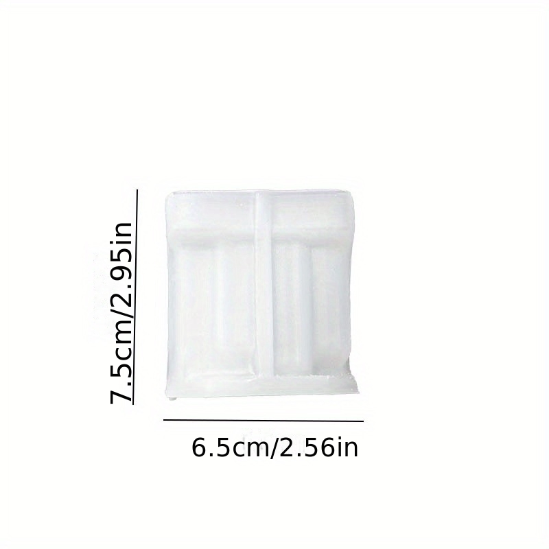 TEMU Silicone Mold For Resin, A Stack Of Books, Scented Candles, Plaster Ornaments For Home Decor, Desktop Ambiance Decoration, Holiday Gifts, Resin