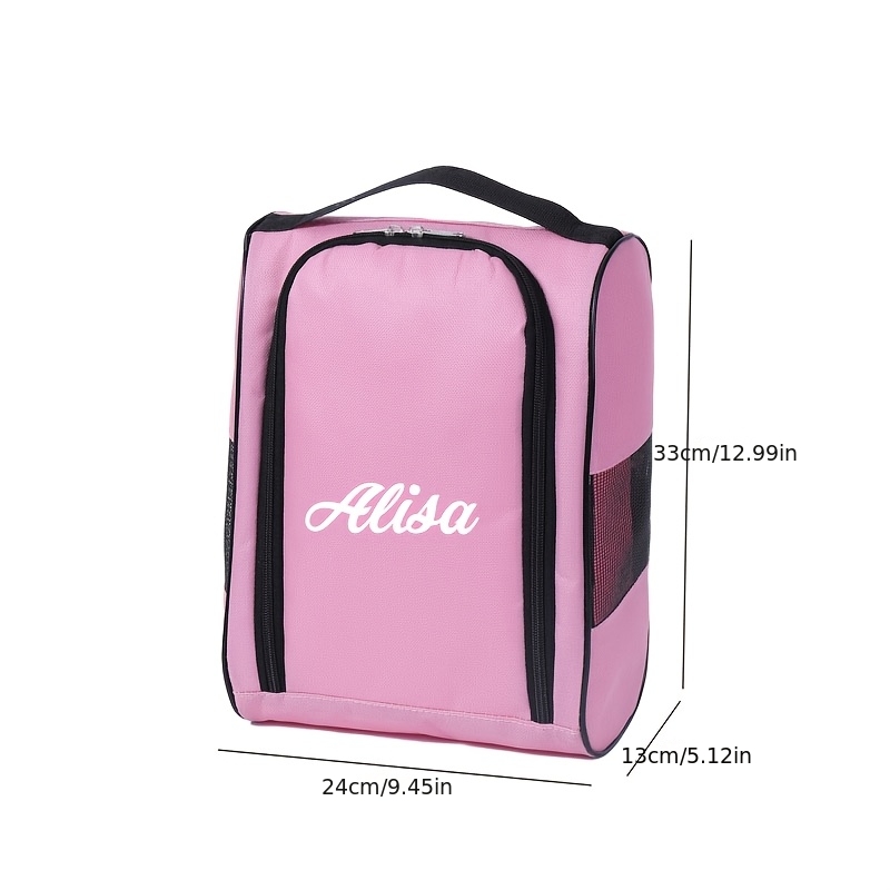 TEMU Personalized Custom Logo And Name, Essential For Shoe Stores, Toiletry Bag, Large-capacity Portable Travel Shoe Bag, Hand-carry Shoe Box, Home
