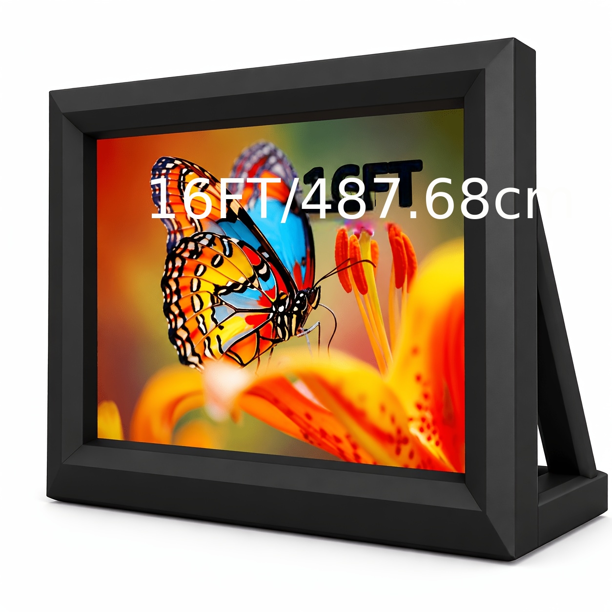 TEMU 16ft Inflatable Movie Screen Outdoor Projector Screen With Air Blower Storage Bag - Front/rear Projection, Up Blow Up Screen For Night, Theme